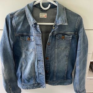 Crew cuts jean jacket